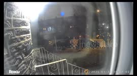 Doorbell Camera Captures Philadelphia Plane Crash