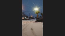 It's Snowing in Florida