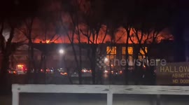 Massive Four-Alarm Fire Erupts at Boeing Supplier Factory Near Philadelphia