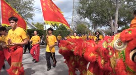 US: Chinese Dragon Parade in Orlando