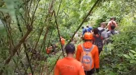 French tourist rescued after falling down cliff in Bali