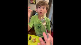 'I DID Warn him Ahead of Time!' - Boy's attempt to mask Wasabi's spiciness is pure hilarity