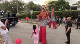 US: Chinese Dragon Parade in Orlando