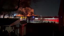 Pennsylvania: Massive Fire Erupts At SPS Technologies