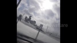 Toronto Crash Landing: Video Shows Smoke Coming From Runway