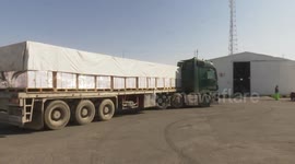 China sends humanitarian aid to Gaza through Jordan
