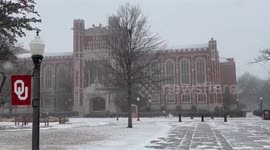 US: Arctic Blast Hits Oklahoma, Bringing Ice And Snow