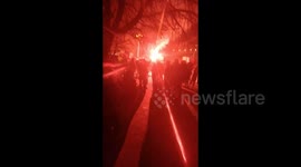 Serbia: People rally protest for justice in Kragujevac