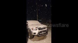 US: Winter Storm Brings Snow To Tennessee
