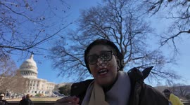 US: 'Not Our President's Day' Protest District of Columbia