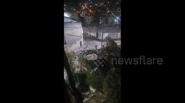 West Bank: Israeli forces deploy in Beita town, Nablus, in the West Bank