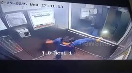 India: Shocking moment woman assaults scared child for refusing to let pet dog into lift