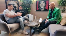 Trapped in the Eastenders studios due to weather emergency