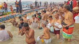 High levels of faecal bacteria found in Indian river where millions take dip, environmental authorities claim