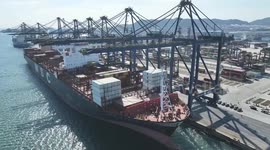 New container shipping route connects Dalian with the Mediterranean