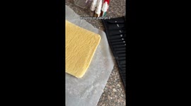 Artist experiments with bread as canvas and creates a mesmerizing work of art