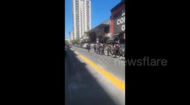 Argentina: Buenos Aires Police evict street vendors in the Once neighborhood