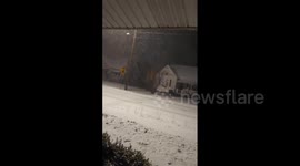 US: Winter Storm Brings Snow Across Kentucky