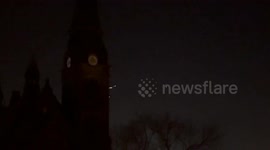 Germany: Burning Debris From SpaceX Falcon 9 Lights Up Skies