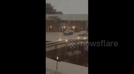 US: Virginia Blanketed In Snow As Winter Storm Moves Through State 4