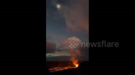US: Hawaii’s Kilauea Erupts For Its 10th Time Since Last December