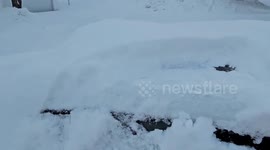 US: Heavy Snow Buries Midwest As Major Winter Storm Sweeps Across Nation