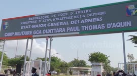 France hands over only military base to Cote d'Ivoire