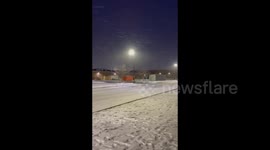 US Weather: Snow Blankets Hilliard, Ohio