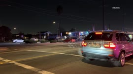 US, Los Angeles: Vermont Vista Armed Carjacking Pursuit
