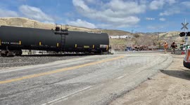 US, Bakersfield: Bakersfield Multiple Train Derailment
