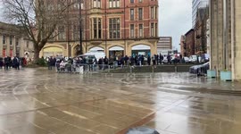 Hundreds of mourners turn out for funeral of stabbed schoolboy