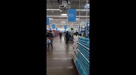 Yelling Man Destroys Store And Lights Own Beard On Fire