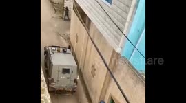 West Bank: Israeli forces storm Qusra town, south of Nablus, in the West Bank