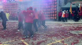 2025 Matsu Bai-Ming Cultural Festival - The palanquins interlock and rotate in a ritual known as