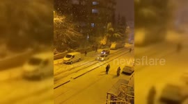Türkiye: Heavy Snow Paralyses Istanbul