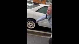 Brutal winds in Vladivostok nearly sweep pedestrians off their feet