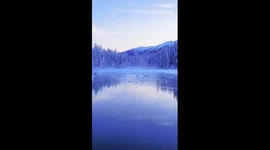 Fairytale-like winter wonderland in China's Xinjiang