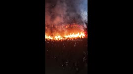 Witness fiery tradition of Liao Gan Festival in Ningxia, China