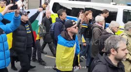 Russian troops out! Solidarity with the Ukrainian in London, England