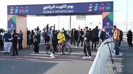 Kuwait Sports Day kicks off, drawing 21,000 participants