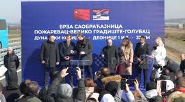 Serbia opens Chinese-built new Danubian Corridor sections