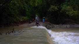 Philippines: Shear line bringы heavy rain and flood in Bicol Region