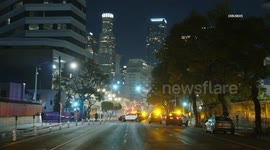 US, Los Angeles: Downtown Los Angeles Shooting Investigation