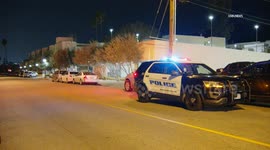 US, Los Angeles: Monrovia Homicide Investigation