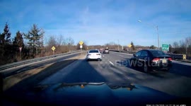 Parsippany Car Crash Caught on Dashcam