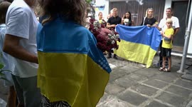 3rd Anniversary Day of Russian Invasion in Ukraine, in Bali, Indonesia