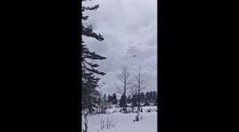 Tourists run as avalanche crashes down mountain in China