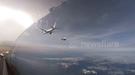 Italian fighter jets escort escort American Airlines plane amid explosives fears