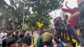 Indonesia: Students hold anti-government protest in Jakarta