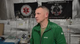 Ukrainian Battlefield Medics in Dombas region – Doctors Treat Wounded Soldiers at Underground Frontline Clinic